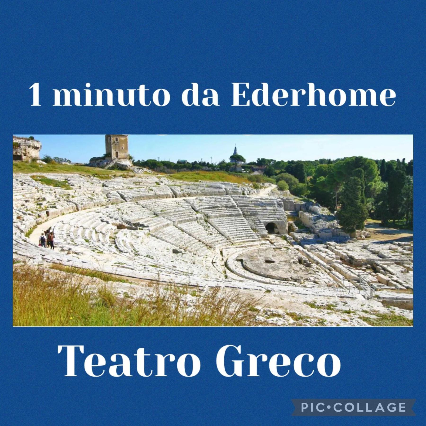 Eder Home A Un Passo Dal Teatro Greco Syracuse Exterior photo